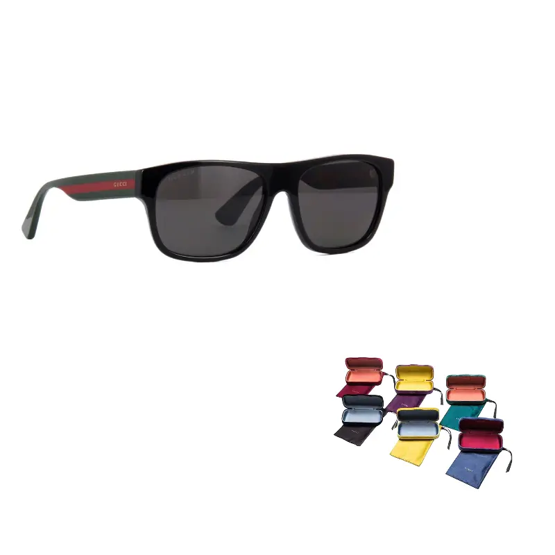 

GUCCI Прямоугольные солнцезащитные очки, Black
