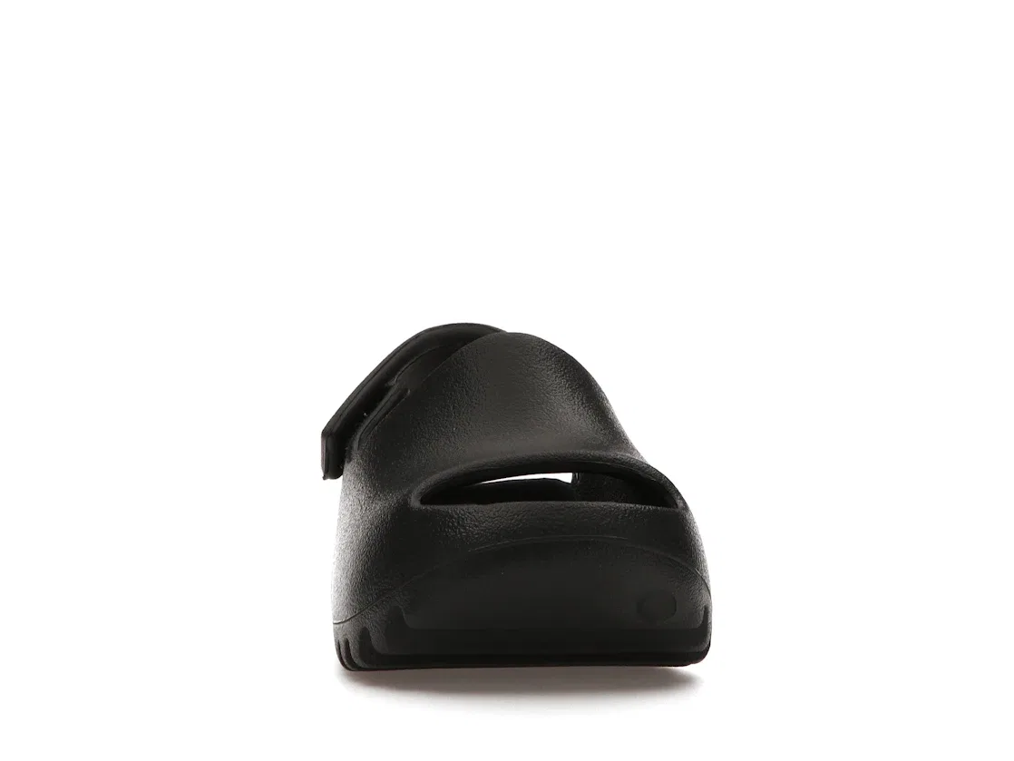 Детские сандалии-слайды с ремешком Yeezy Slide Adidas, Onyx/Onyx/Onyx — фото 2