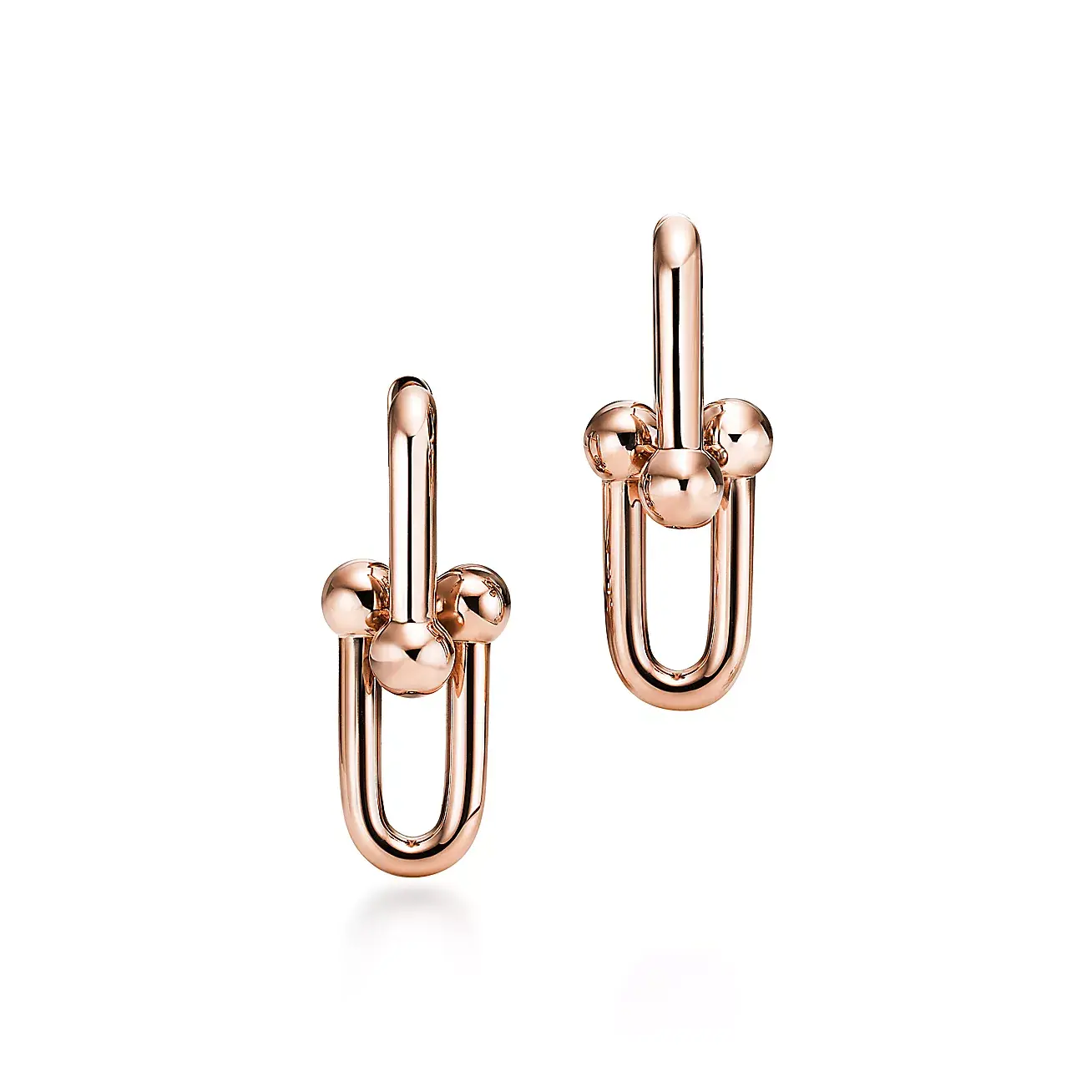 

Серьги Tiffany & Co. HardWear Large Link, розовое золото