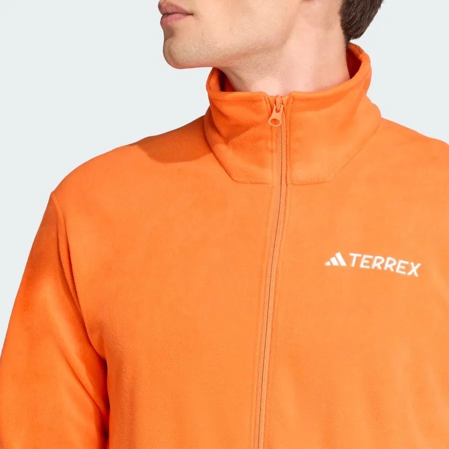 Флисовая куртка Terrex JM3117 Multi Essentials adidas, Коричневый — фото 4