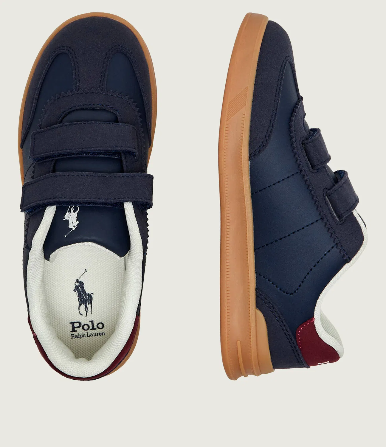 Кроссовки Hollis Ez Polo Ralph Lauren, темно-синий — фото 3