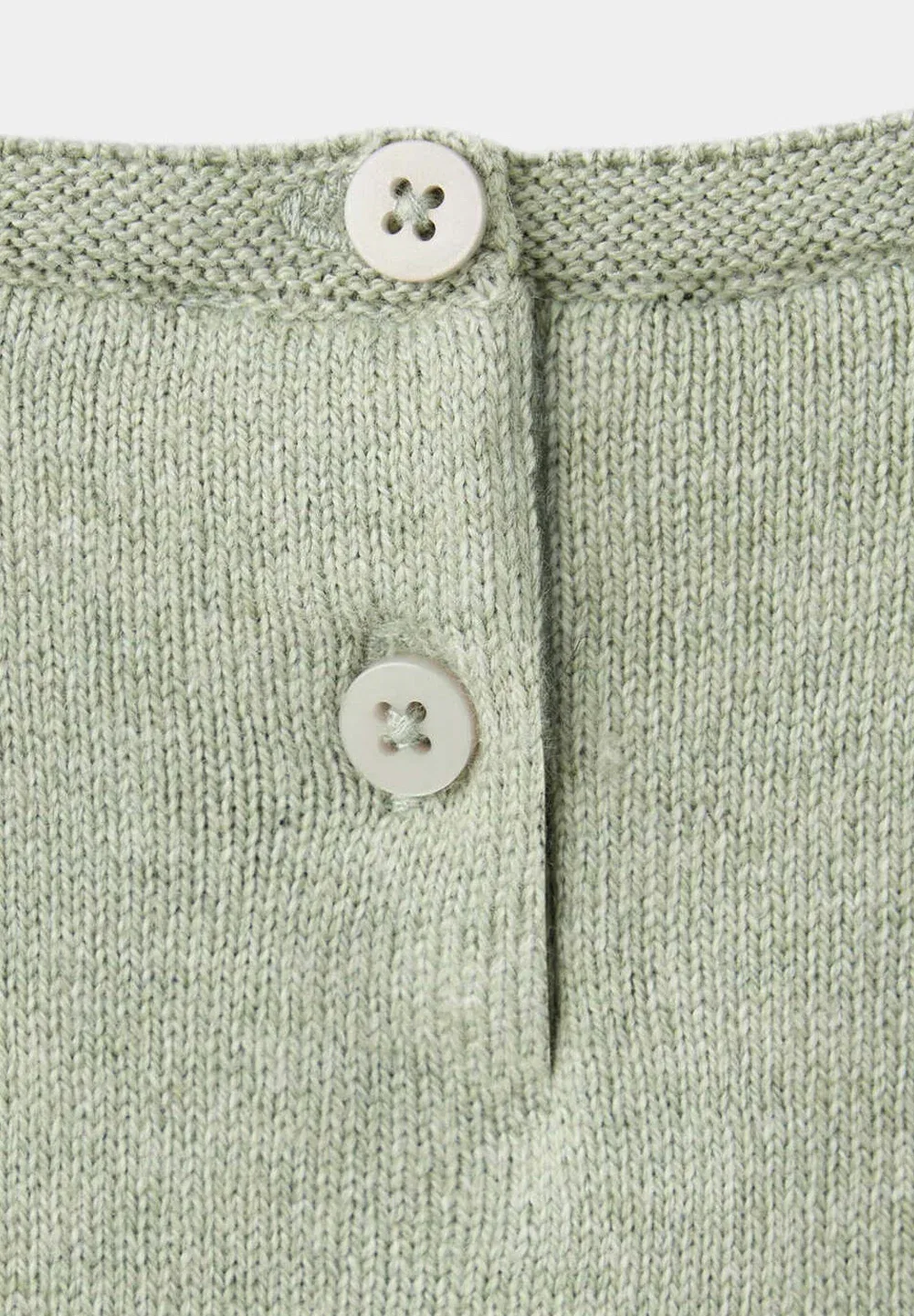 Детский джемпер Mango Kids, Green — фото 4