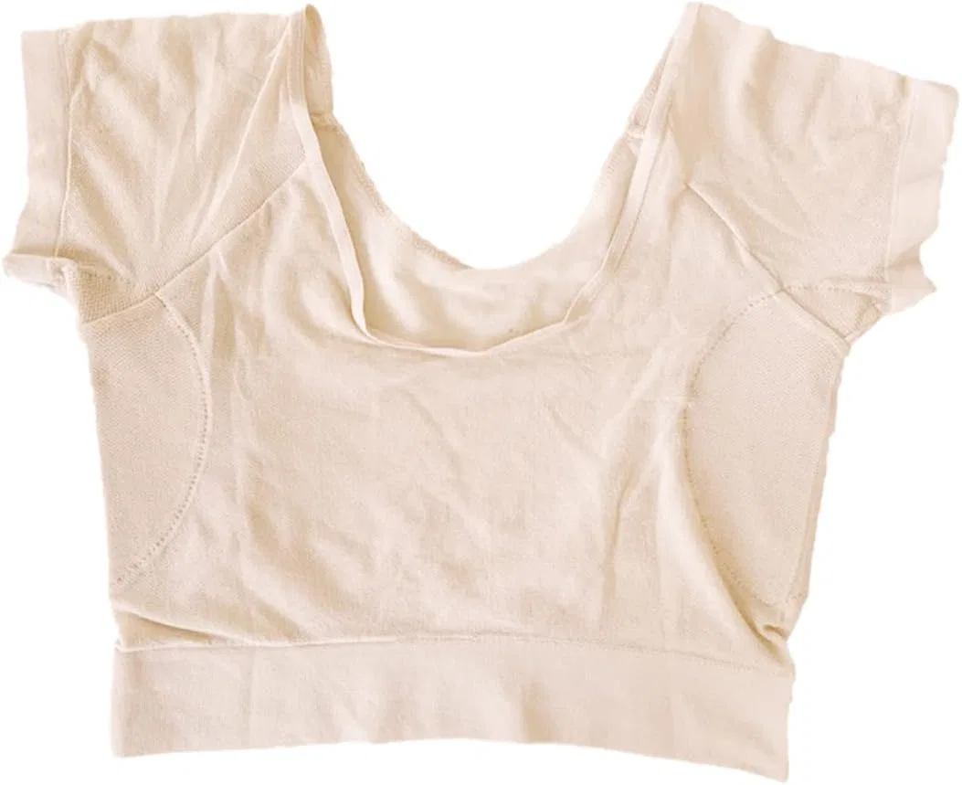 Упаковка из 4 подмышечных вкладышей для пота, NIYANGLE, Beige