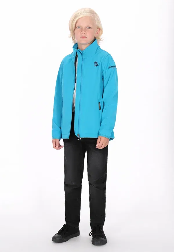 Куртка софтшелл водонепроницаемая Soft shell striuke Schmuddelwedda, cyanblau, синий/голубой