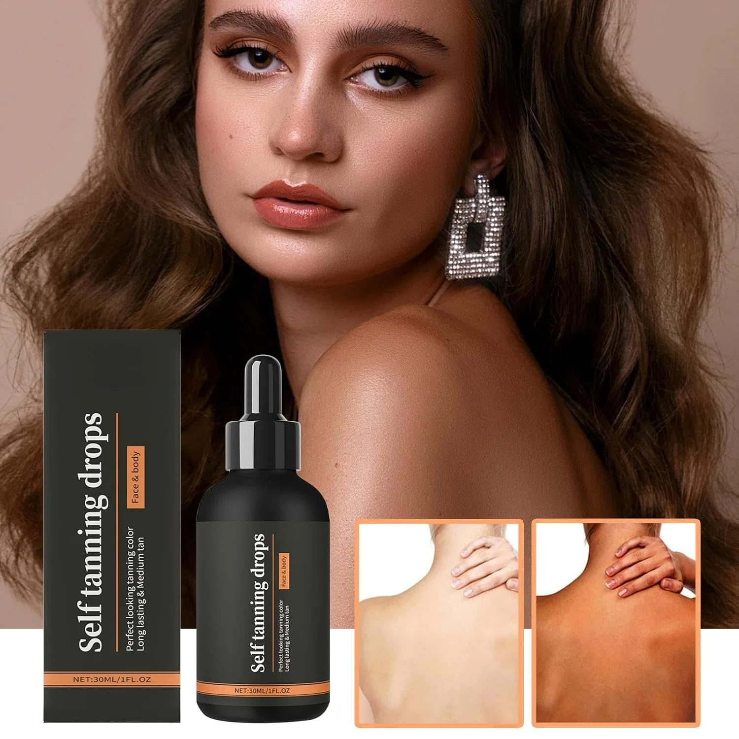 Масло для лица с эффектом автозагара, 30 ml Generisch — фото 2