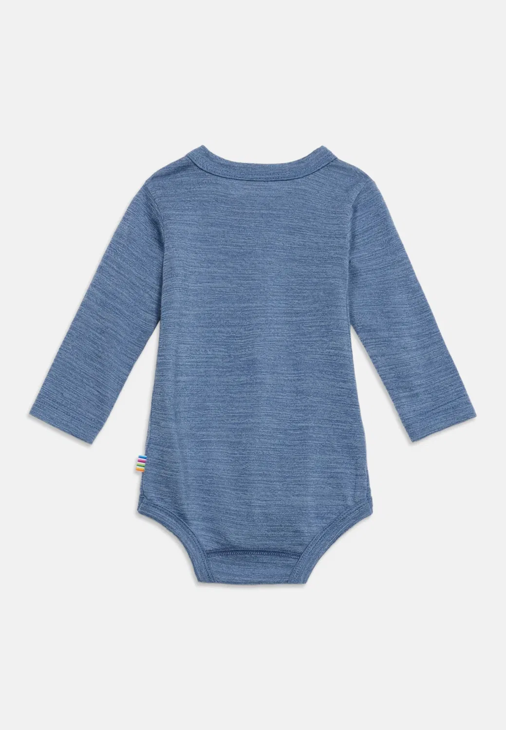 Унисекс - боди Joha, Mottled Dark Blue — фото 2