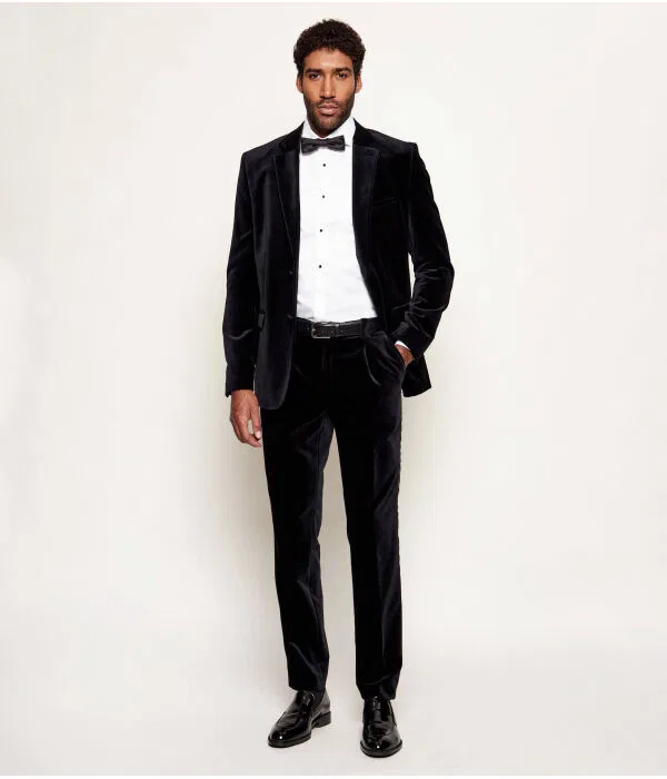 Мужская рубашка slim fit с длинным рукавом H-HANK-TUX3-DC-224 BOSS, белый — фото 2