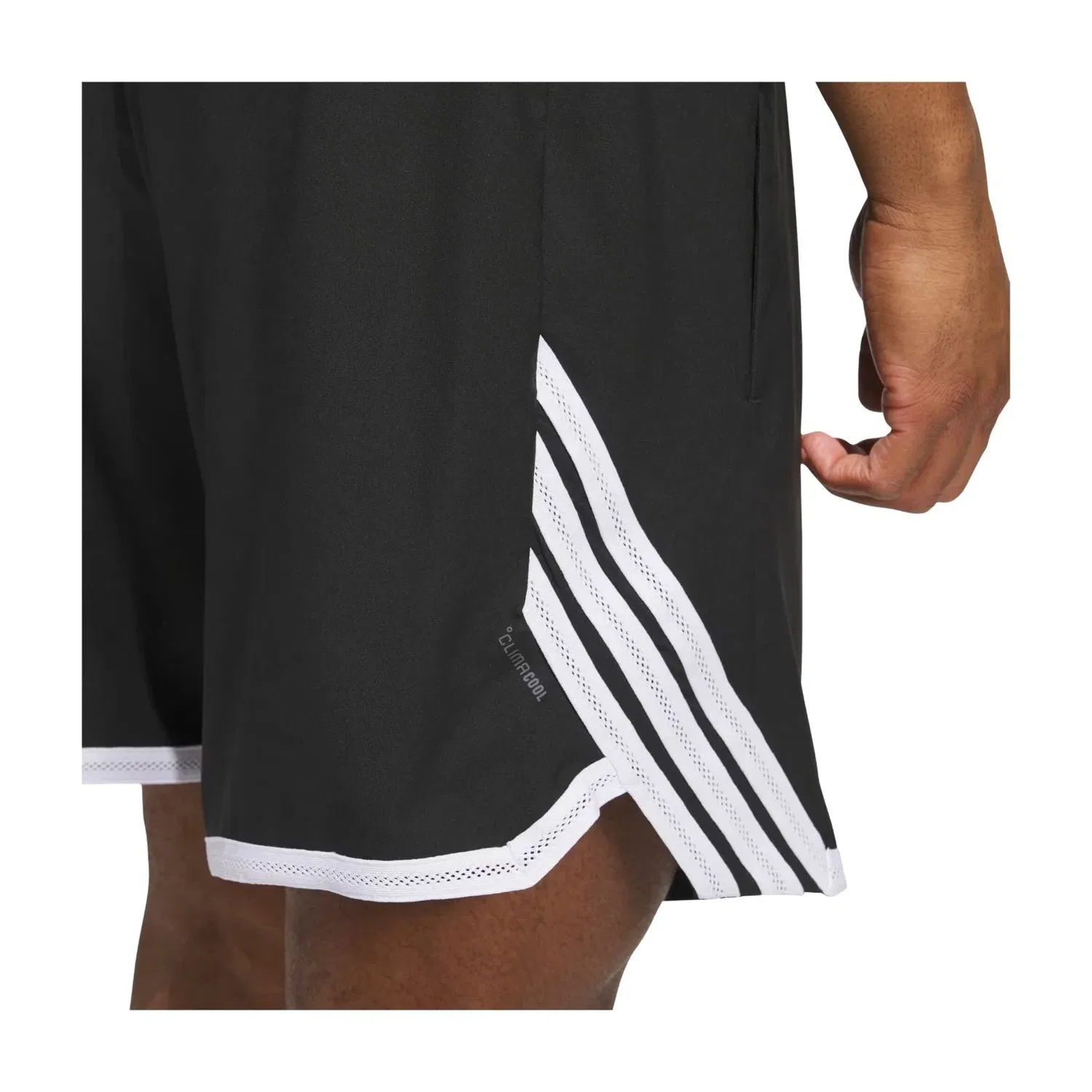 Мужские шорты с принтом Adidas Crazy Lite Shorts, черный — фото 3