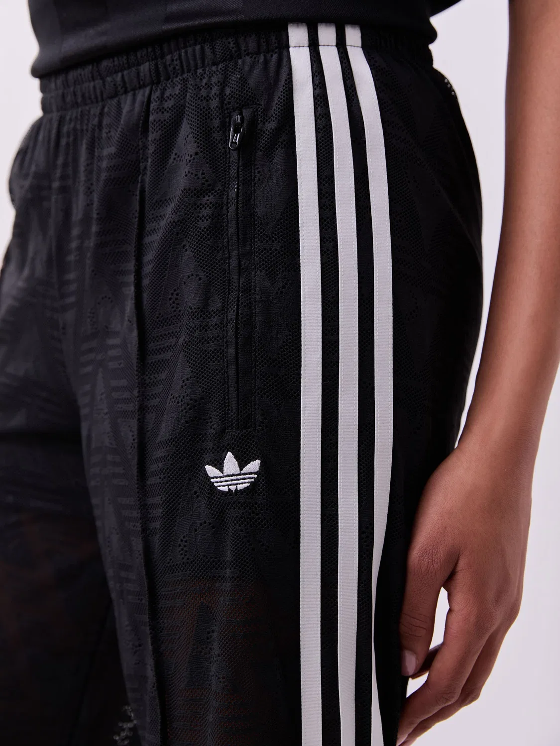 Спортивные брюки Firebird Classic Lace, adidas Originals, черный — фото 4