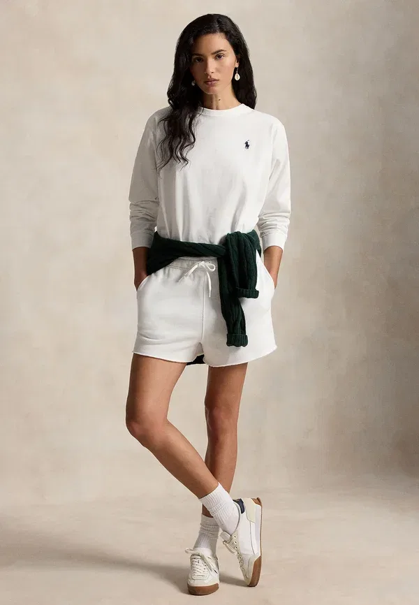 Футболка с принтом Wimbledon logo cotton tee Polo Ralph Lauren, белый — фото 2