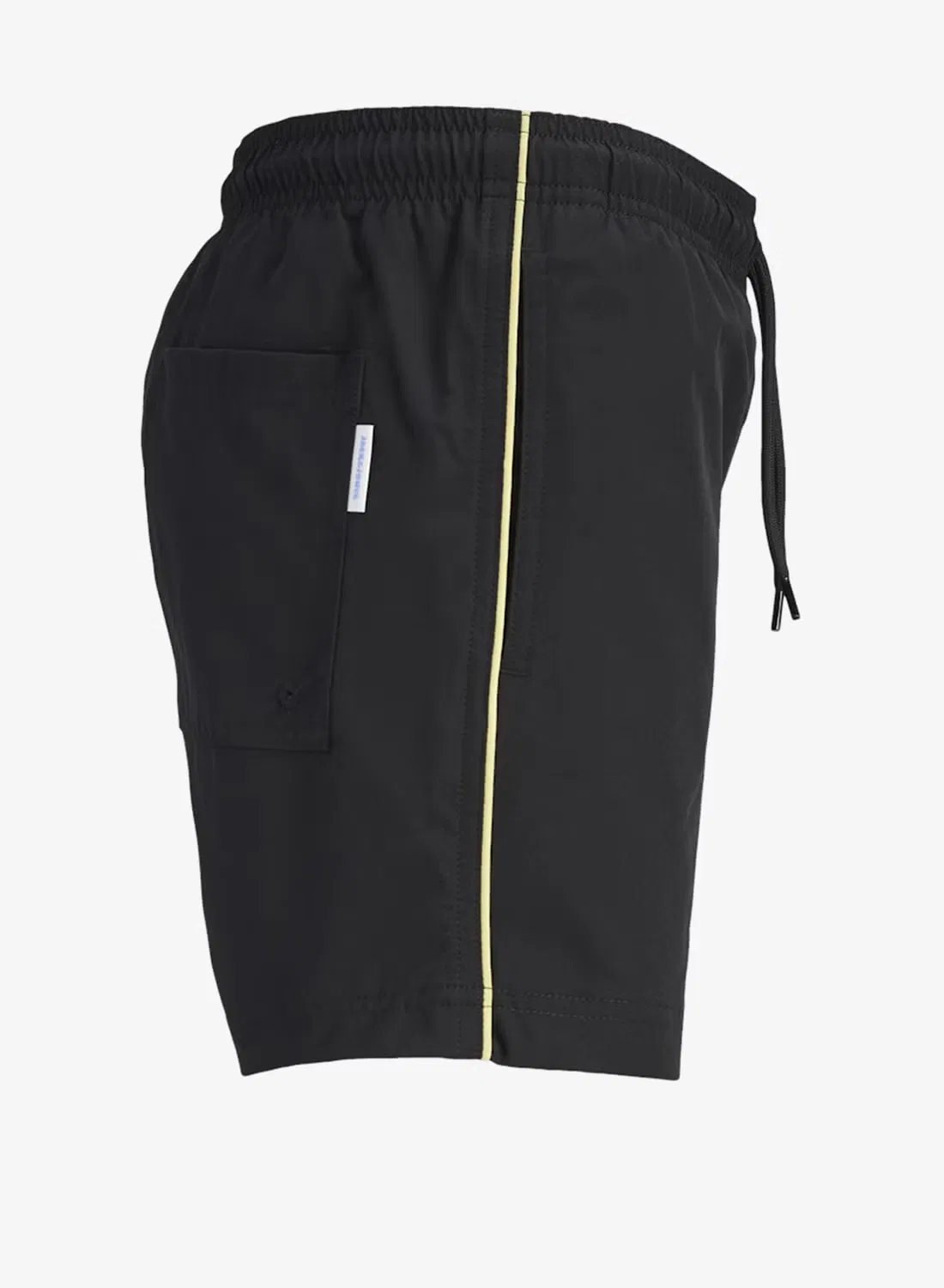 Шорты для плавания с логотипом и кулиской Jack & Jones Junior, черный — фото 3