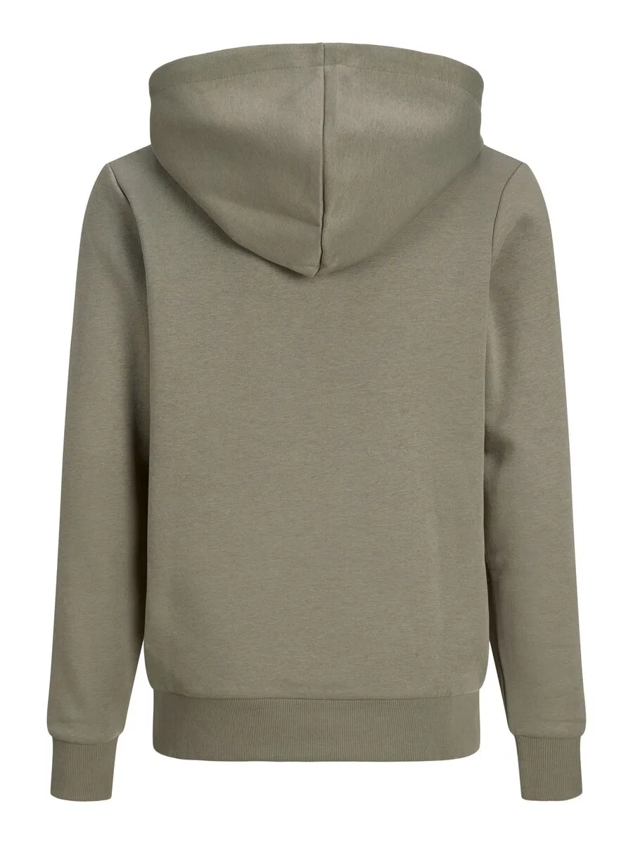 Детская толстовка цвета хаки Jack & Jones Junior — фото 2