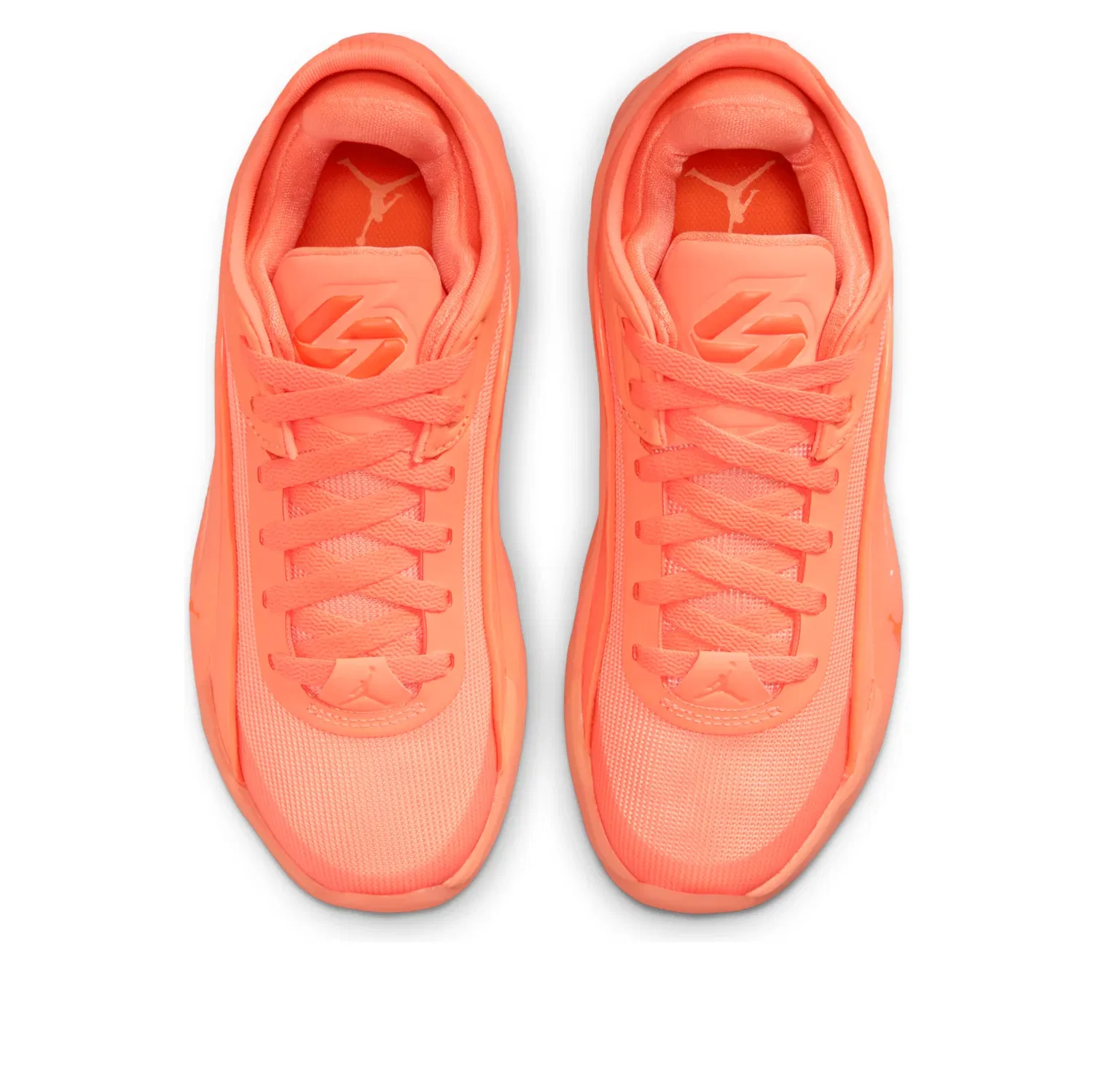 Детские кроссовки Air Jordan Luka 5 'Pulse Orange Super Vibrant Deep Red' Jordan, Pulse Orange / Super Vibrant Deep Red — фото 3