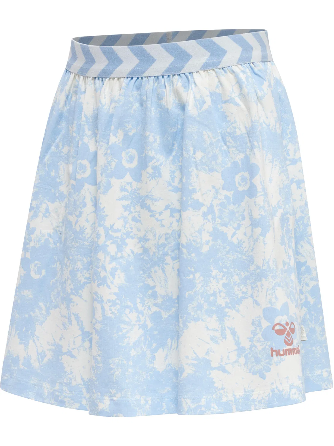 Детская юбка с цветочным принтом Hmlinez Hummel, Blau Hellblau Kornblumenblau — фото 4