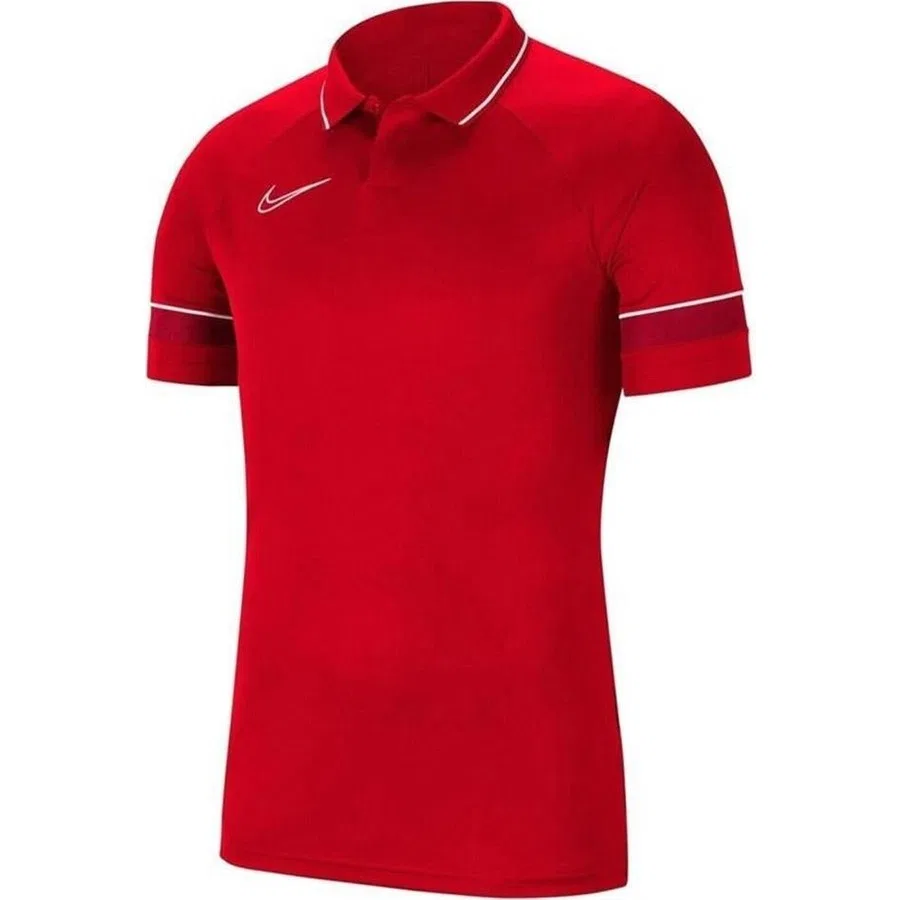 Мужское поло с коротким рукавом Dri-FIT Academy CW6104-657 Nike, Красный — фото 4