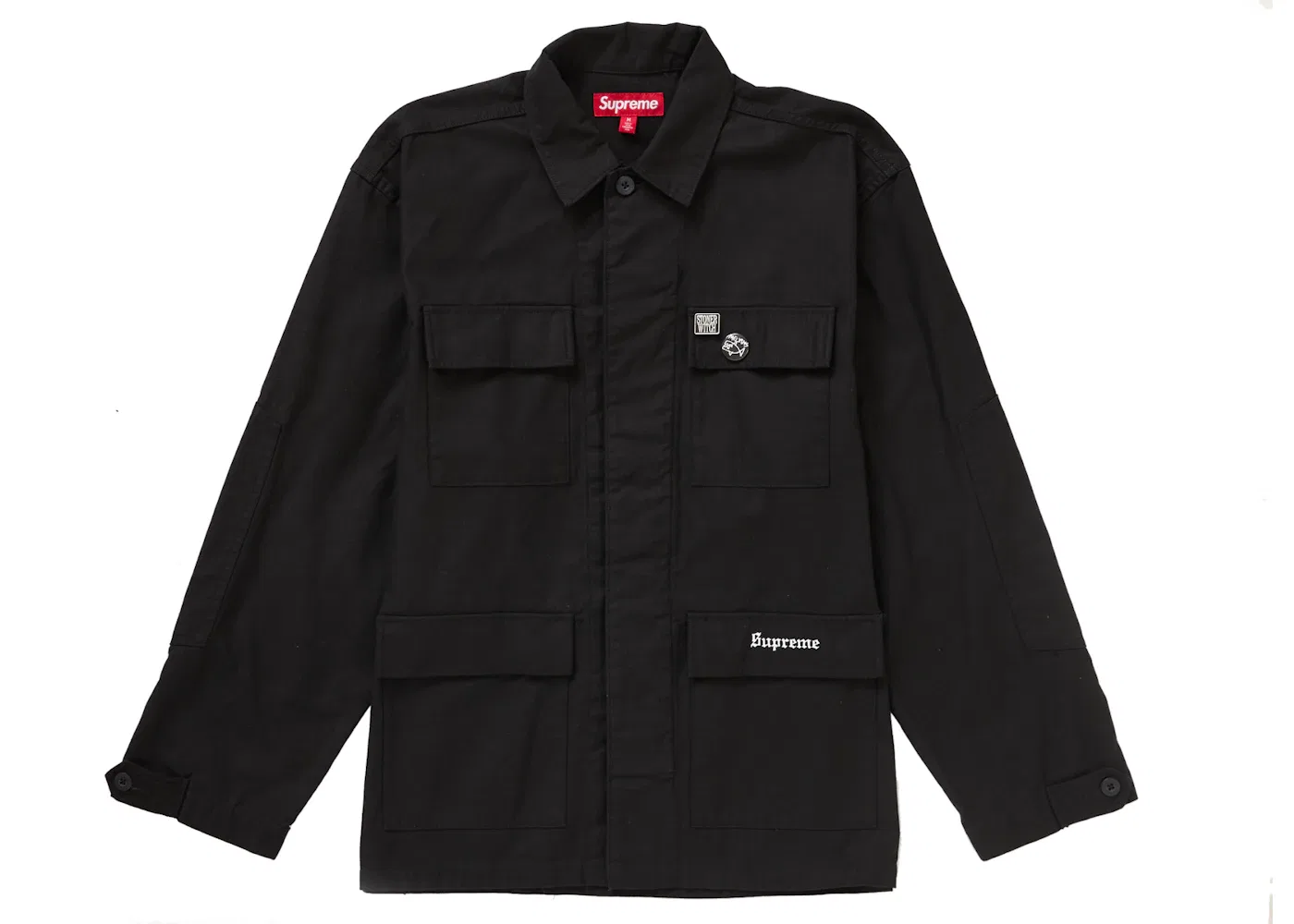 Мужская куртка с принтом Supreme Melvins, Black — фото 2
