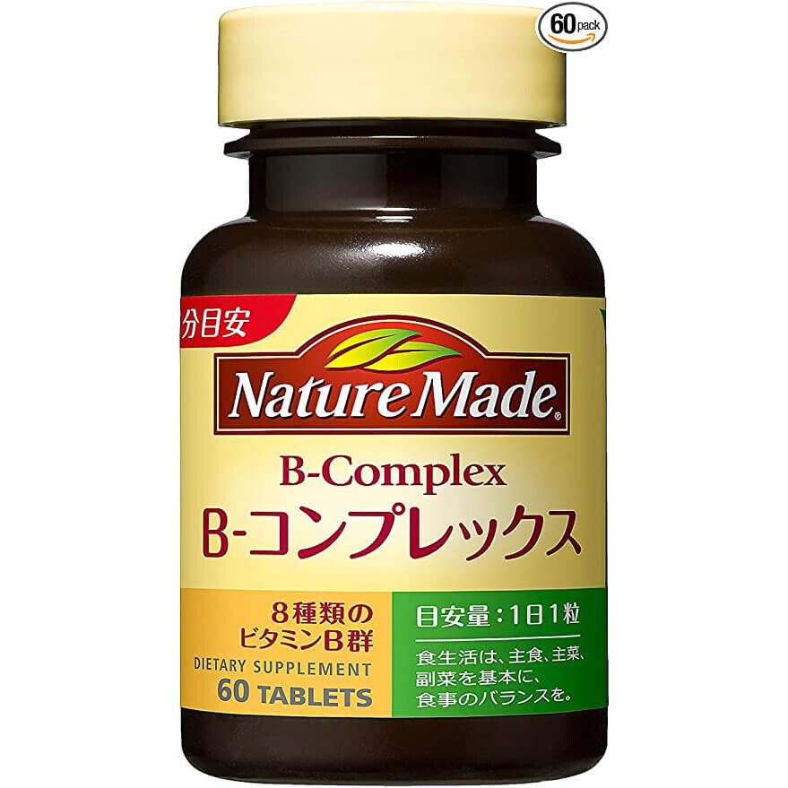 

Комплекс витаминов группы В Nature Made, 60 таблеток