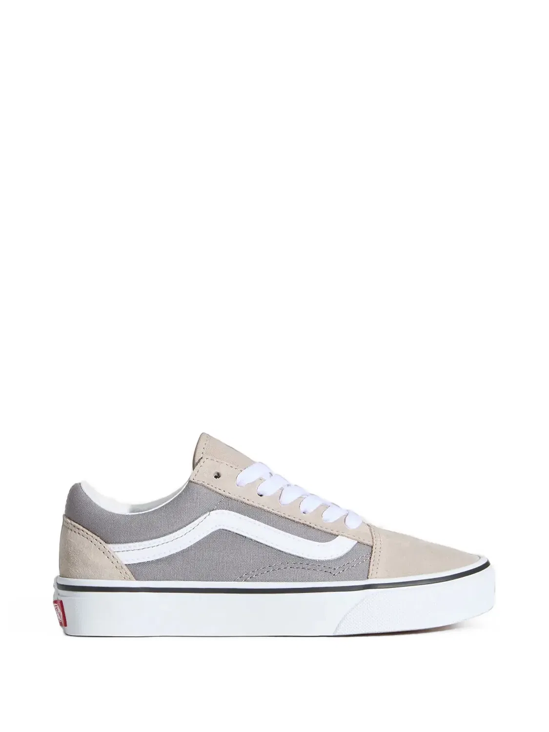 Кроссовки в стиле олдскул Vans Kids, серый — фото 2