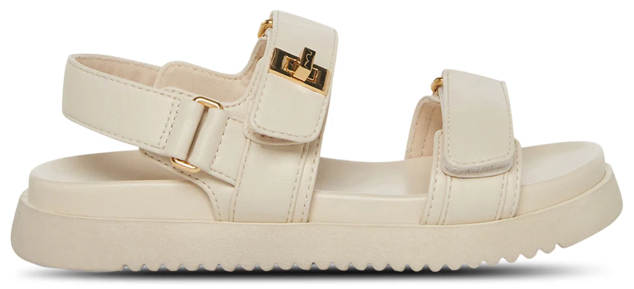 Сандалии для девочек Jmona с регулируемым ремешком Steve Madden, цвет Bone