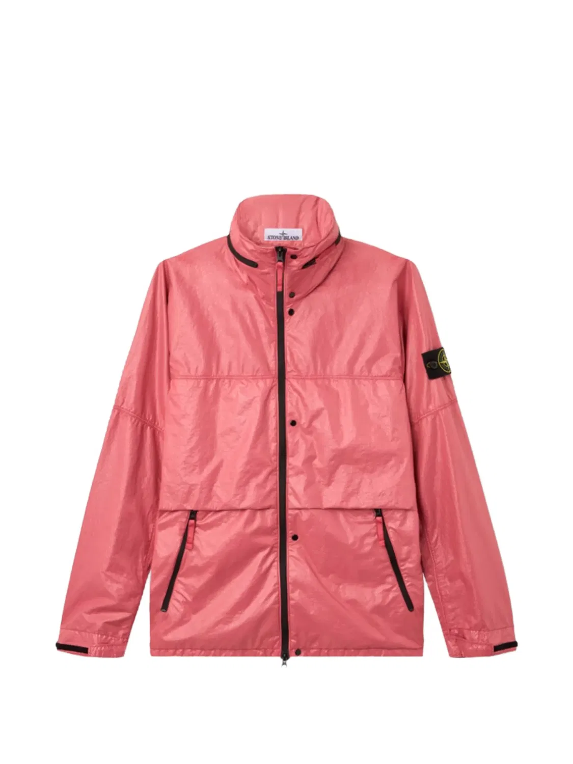 Куртка легкая нейлоновая розовая Stone Island, розовый