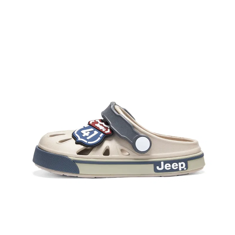 Детские сандалии с низким верхом Jeep, Beige Gray