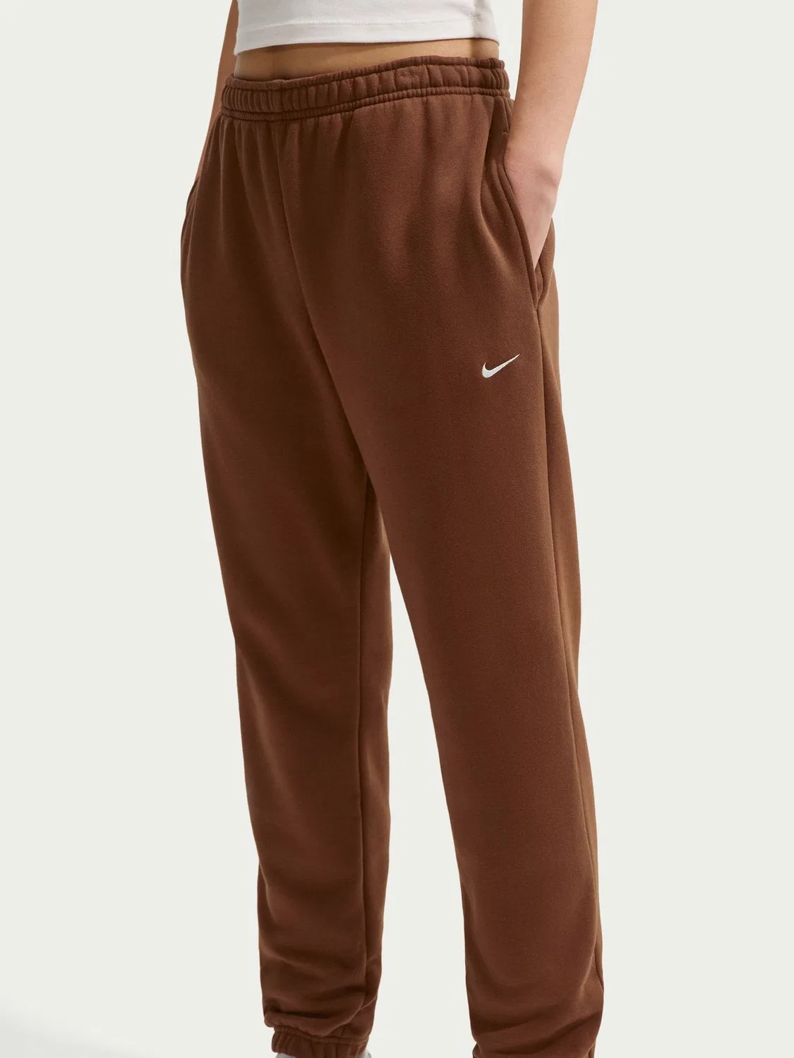 Джоггеры из флиса Nike, Cacao Wow Brown