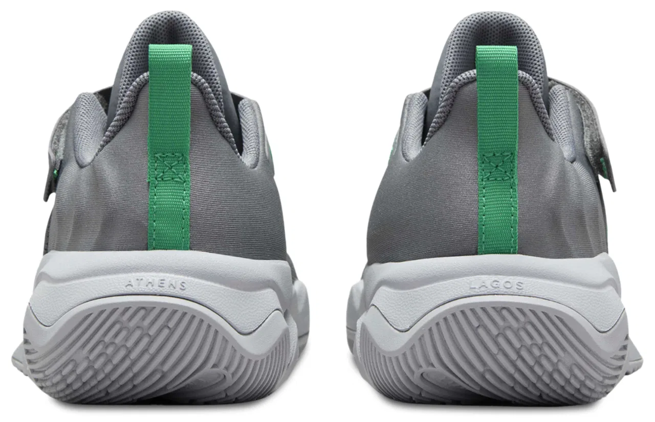Детские кроссовки Giannis Immortality 4 Nike, цвет Dark Smoke/Stadium Green/Wolf Grey — фото 3