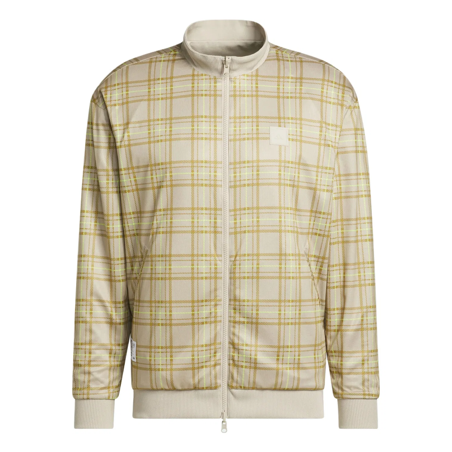 Мужская демисезонная куртка с воротником-стойкой Adidas, Khaki Brown — фото 3