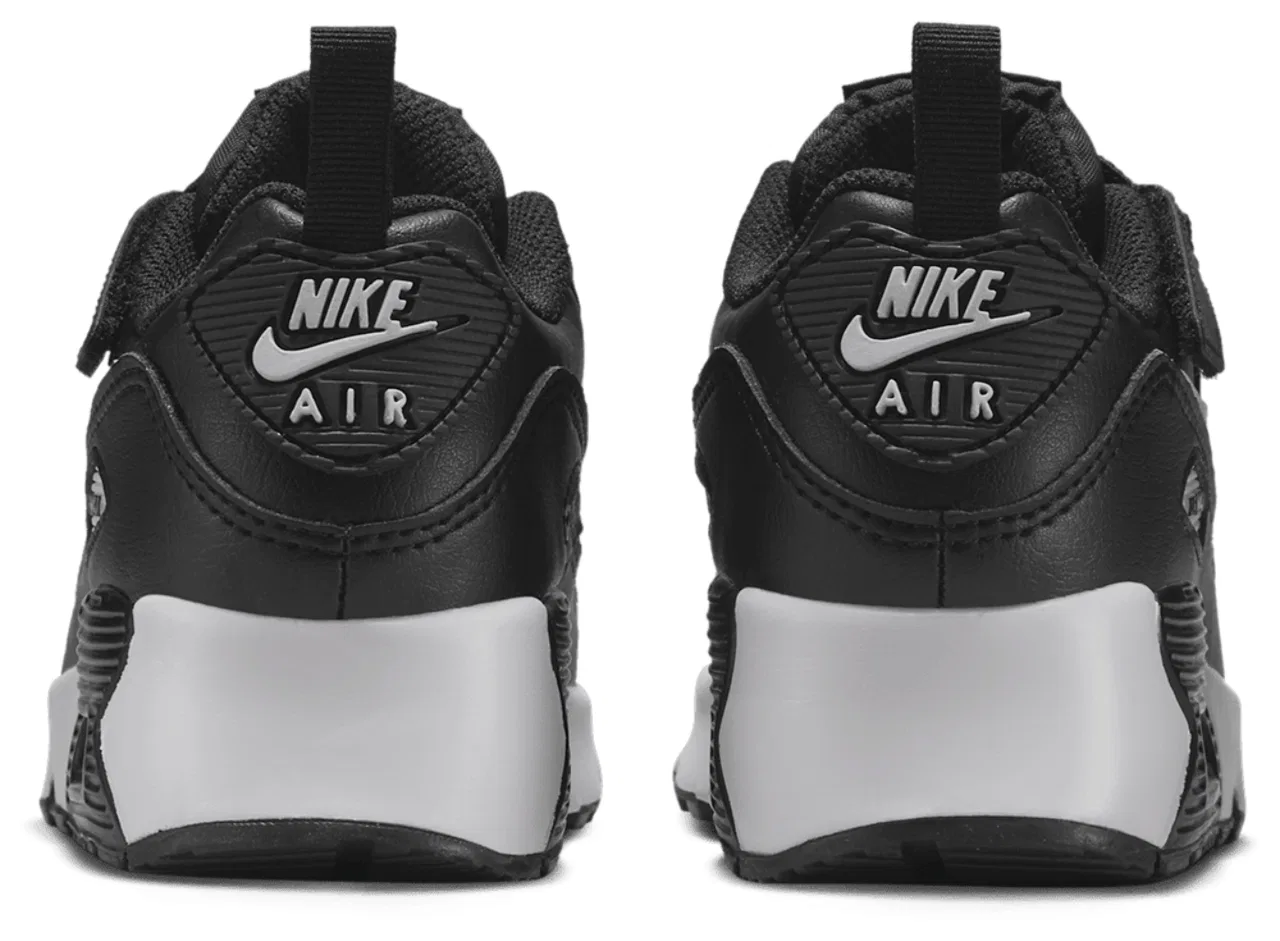 Кроссовки для мальчиков Air Max 90 EasyOn Nike, черный/белый — фото 3