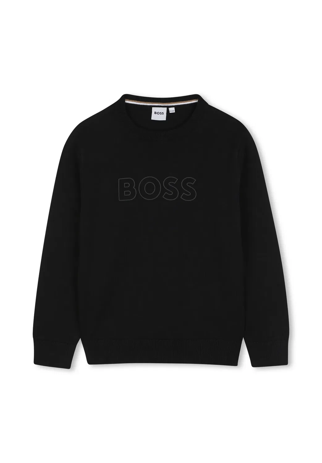 Пуловер для детей и подростков - толстовка Boss Kidswear, Black