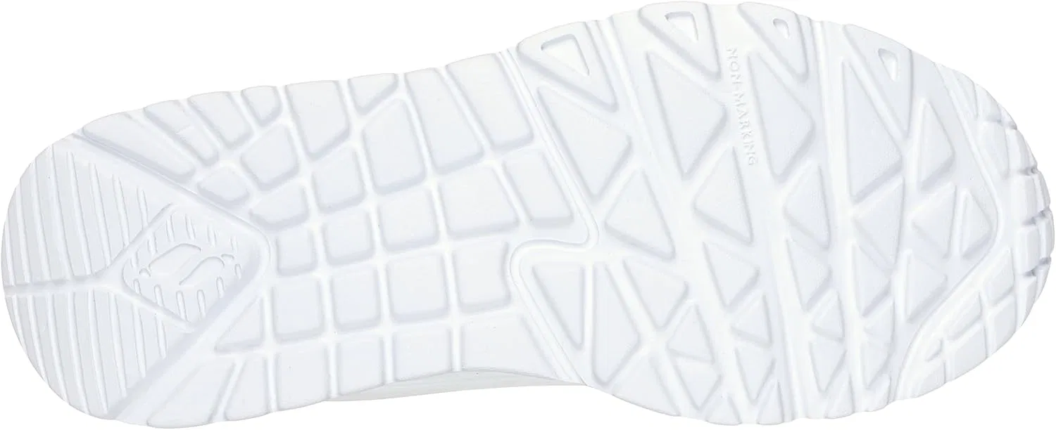 Детские кроссовки для девочек UNO Lite Easy Zip Skechers, White — фото 2
