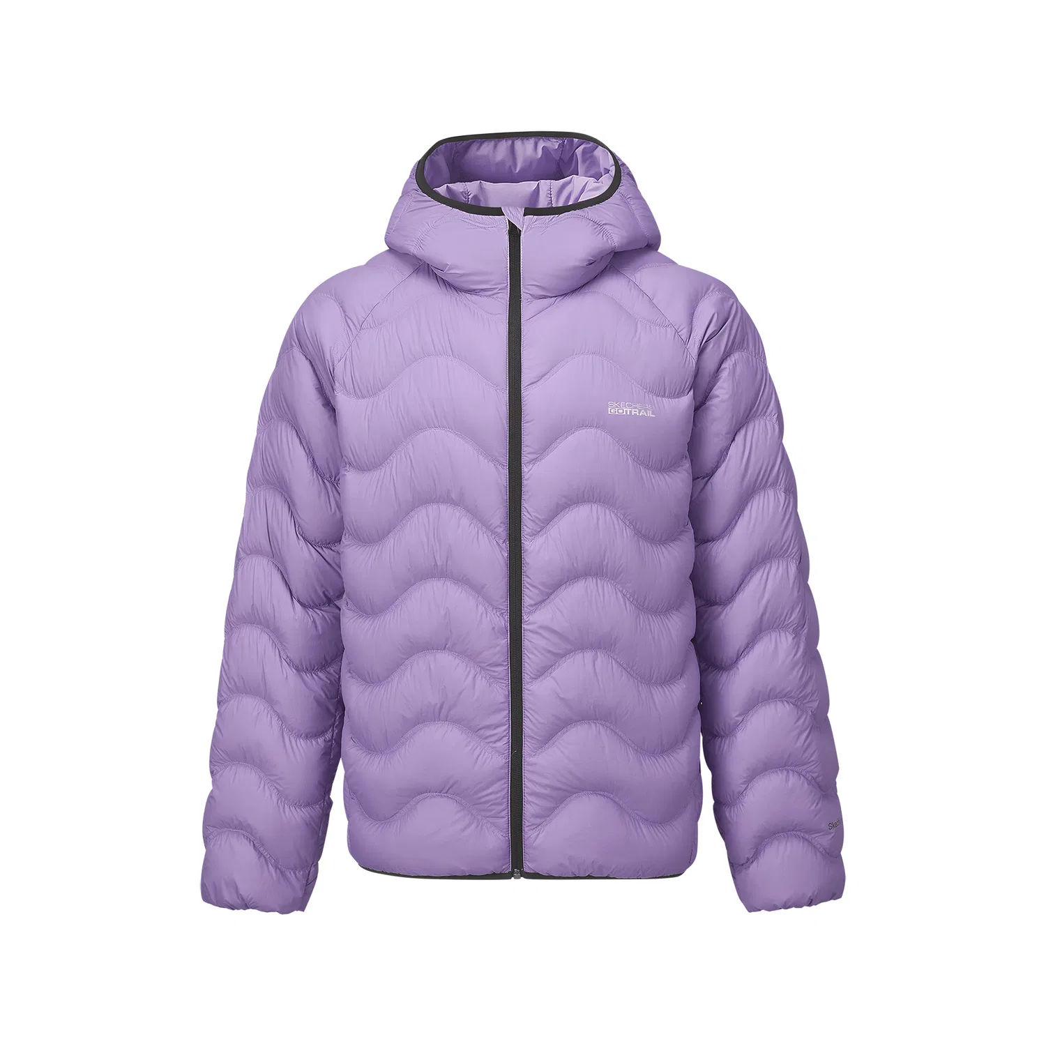 Детский пуховик с капюшоном Skechers, Chalk Purple/049Y