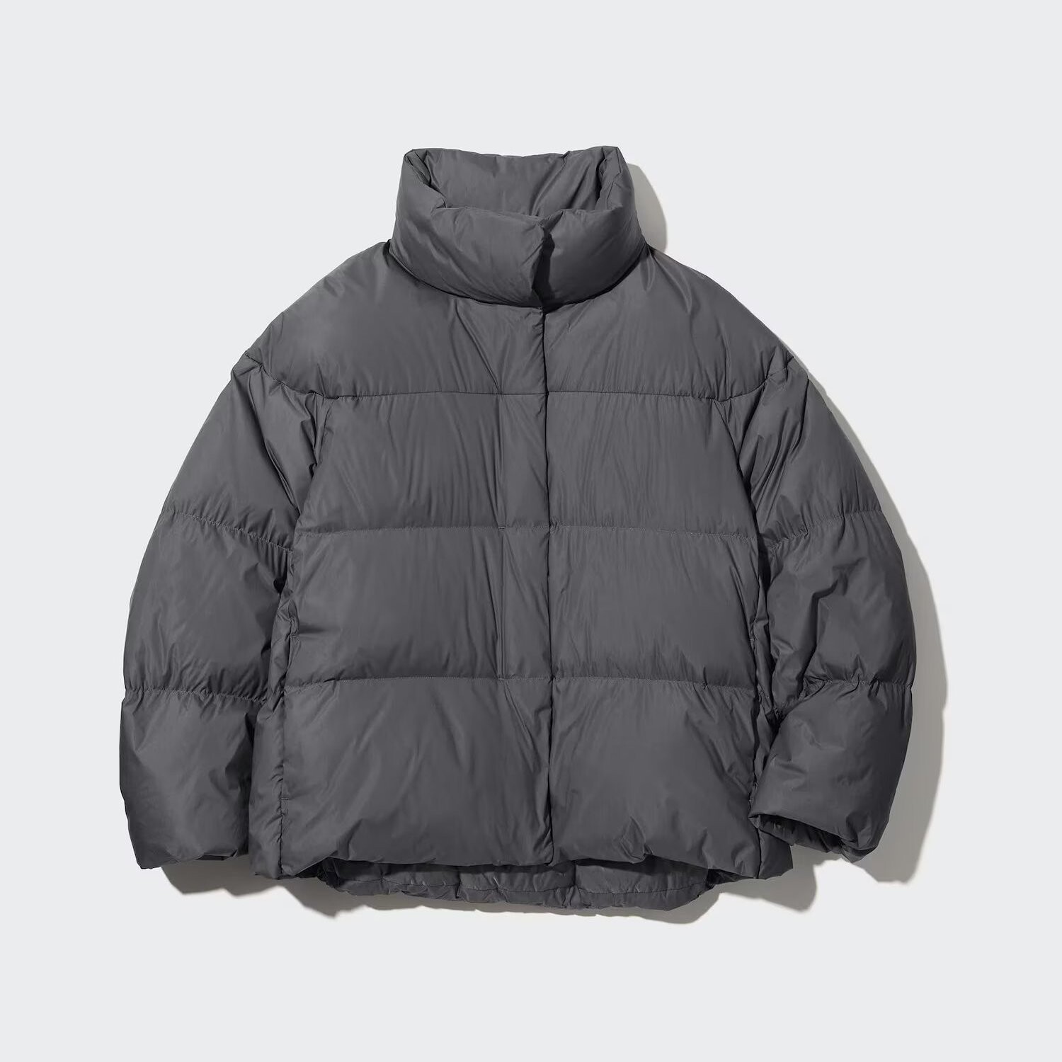 

Мягкая пуховая куртка Uniqlo Powder Nanodesign, 07 серый