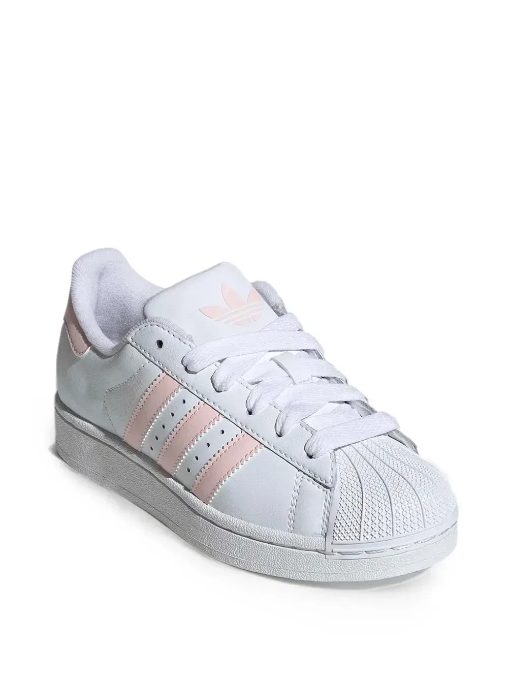 Низкие кеды Superstar с полосками Adidas Kids, белый