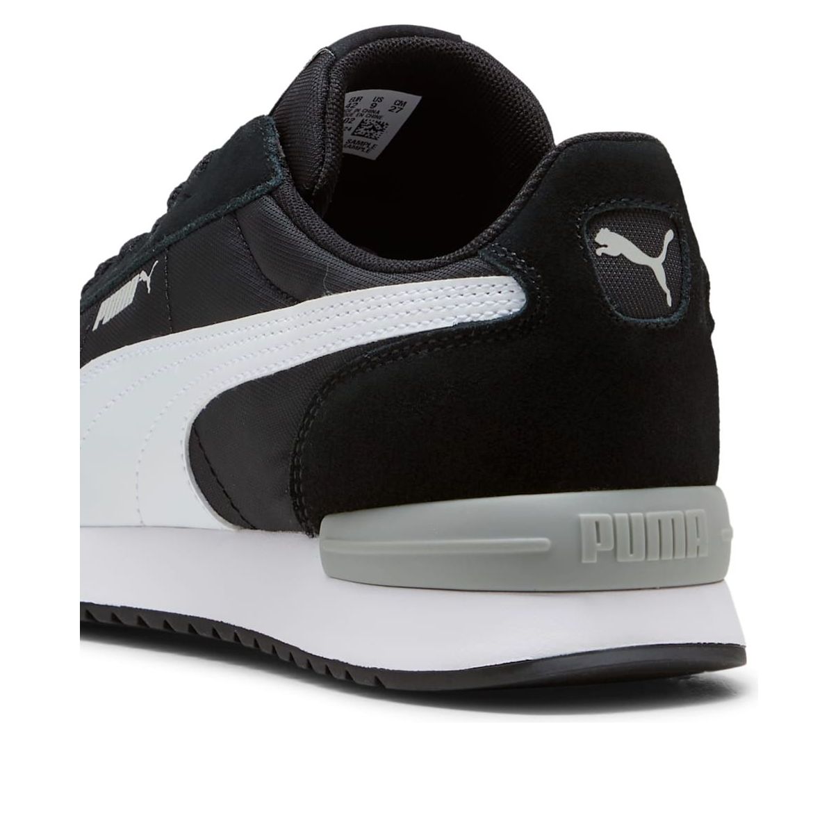 Кроссовки PUMA R78 Wind MU 'Black White' — фото 4