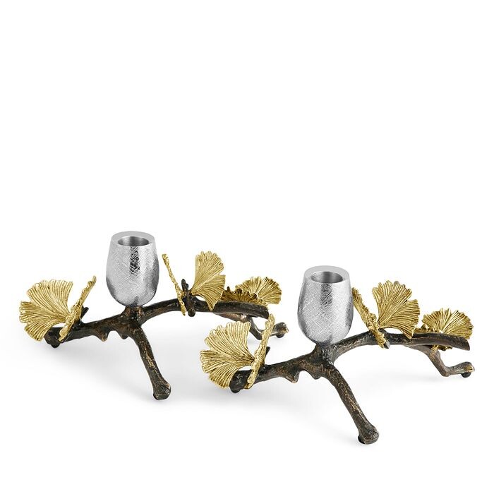 

Подсвечник Michael Aram Butterfly Ginkgo, набор из 2 шт, мультиколор