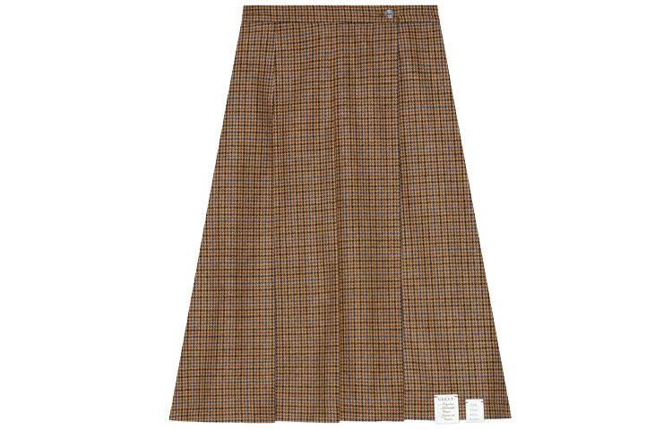 

Повседневная длинная юбка женская коричневая Gucci