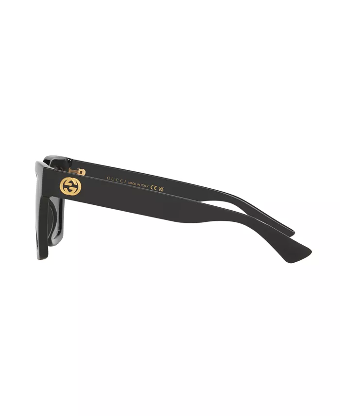 Женские солнцезащитные очки большого размера, GG1714S GC002332 Gucci, черный — фото 3