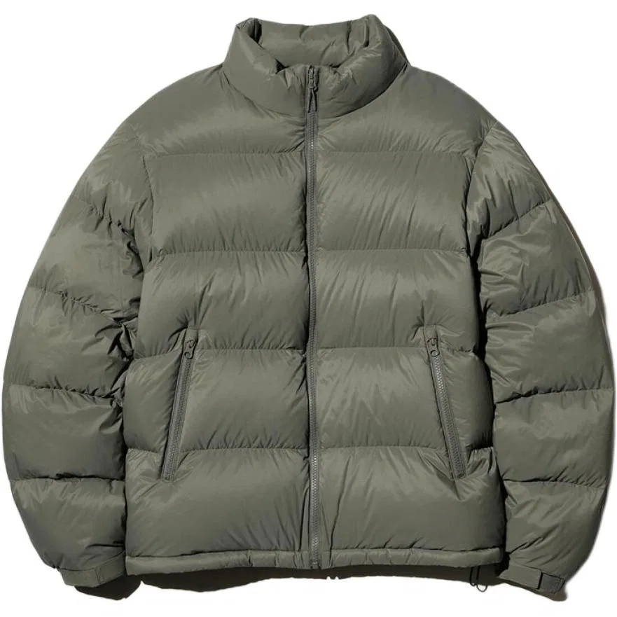 Детский пуховик с воротником-стойкой 56 Olive UNIQLO, Olive