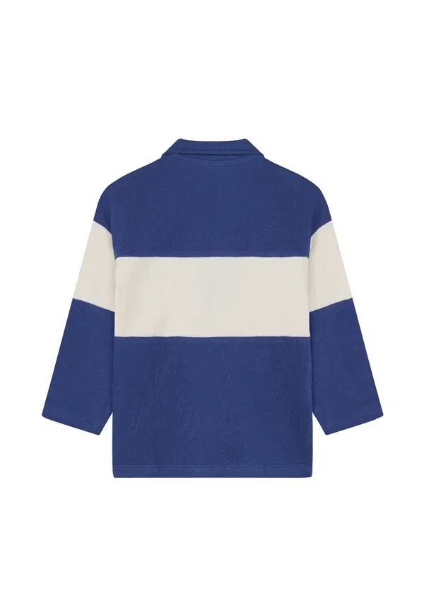 Лонгслив хлопковый Long sleeved top Noppies, Twilight Blue, синий — фото 2