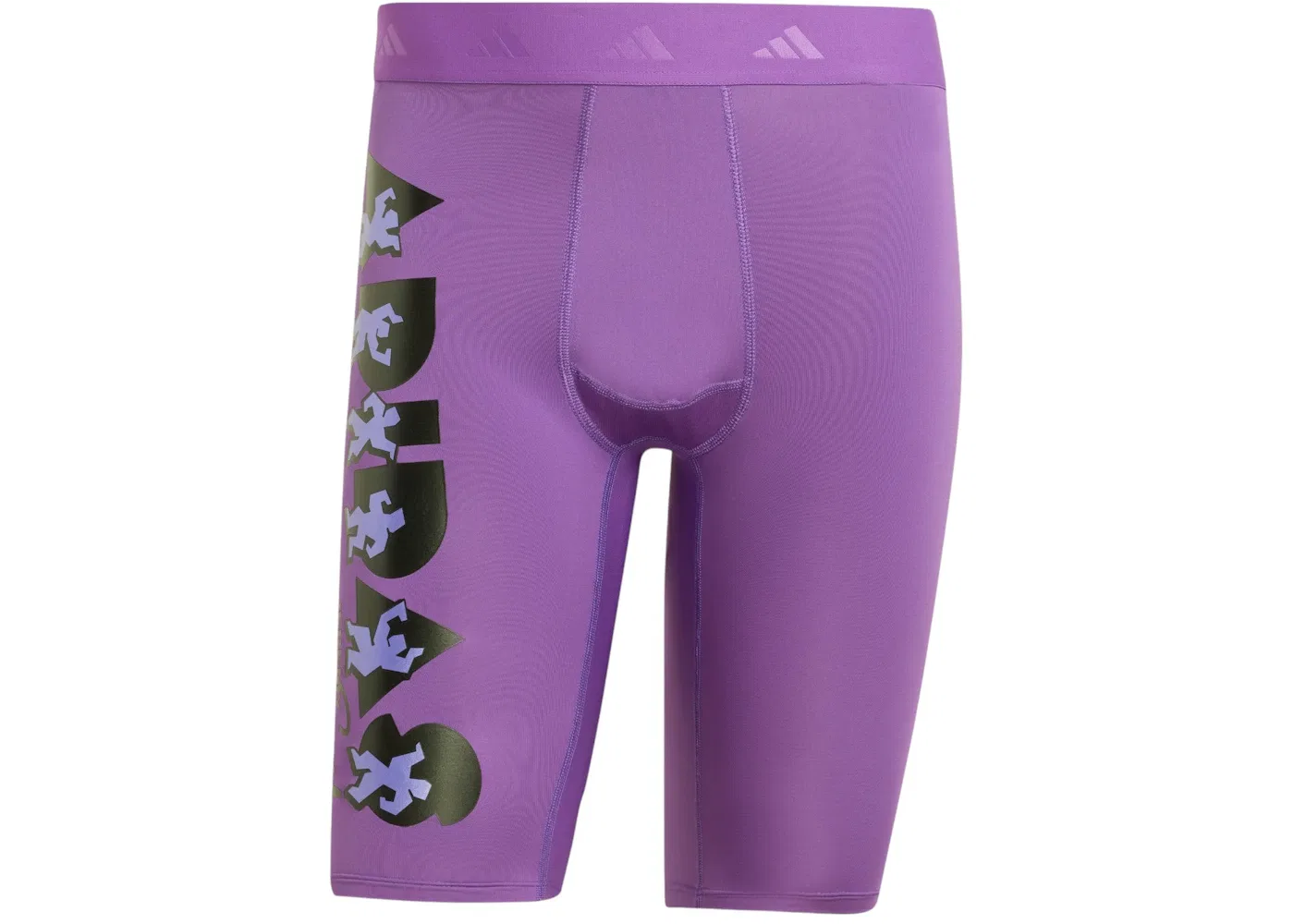 Мужские шорты с длиной до колена Jeremy Scott Active Purple Adidas, Jeremy Scott Active Purple