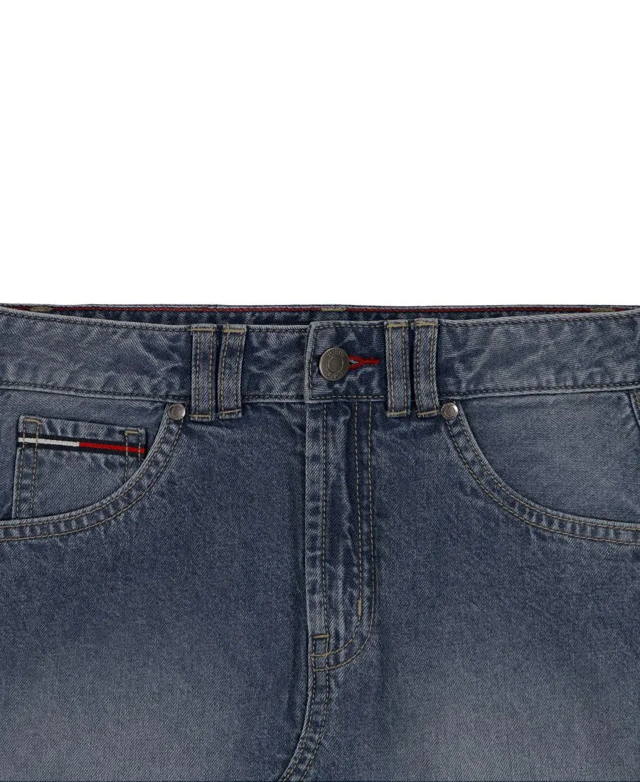 Джинсовая юбка-карго с молотковой петлей Tommy Hilfiger, Dekalb Wash — фото 4