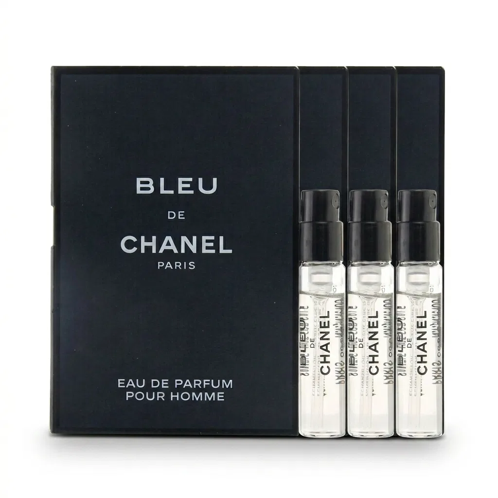 Мужской набор пробников парфюма Bleu de Chanel, 1.5 мл x 5, CHANEL, Cerulean — фото 2