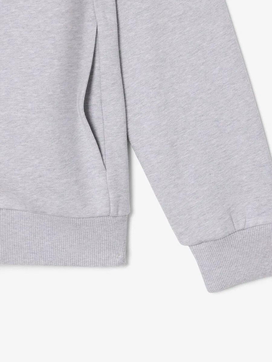 Толстовка на молнии LACOSTE серого цвета — фото 3