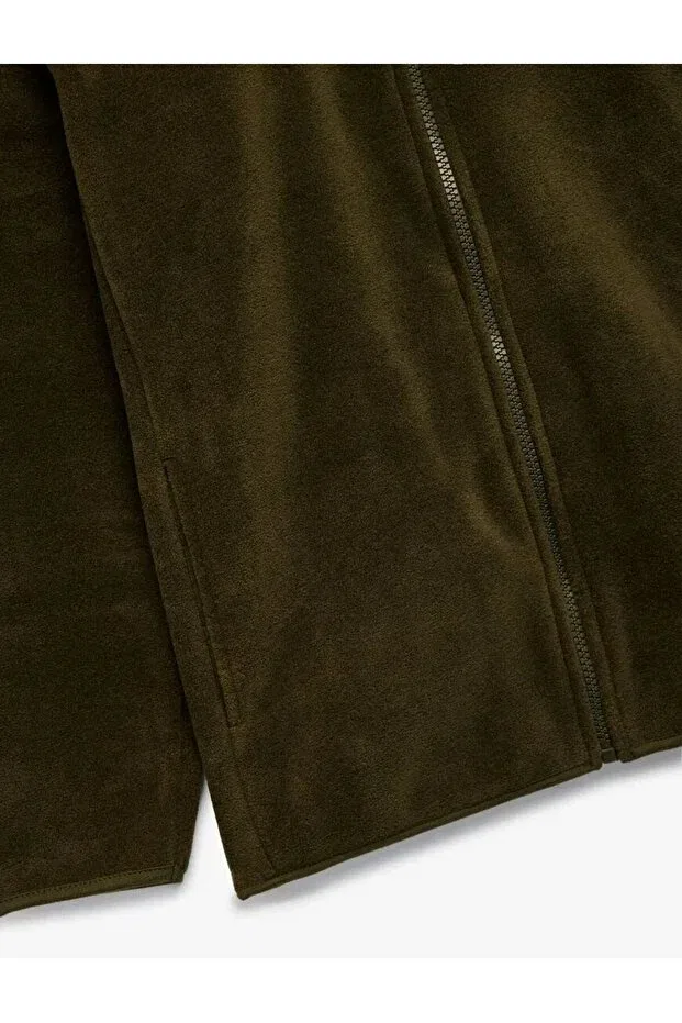 Детские свитшот для мальчиков хлопковый Koton, Khaki — фото 4