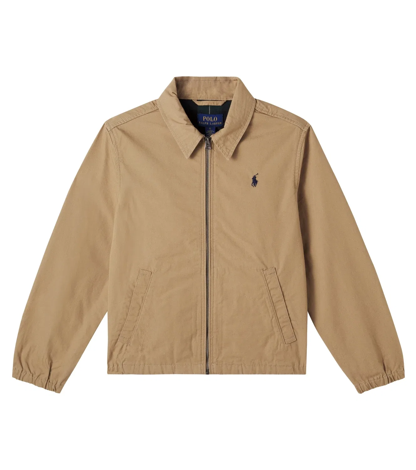 Легкая куртка хлопковая Bayport Polo Ralph Lauren Kids, коричневый