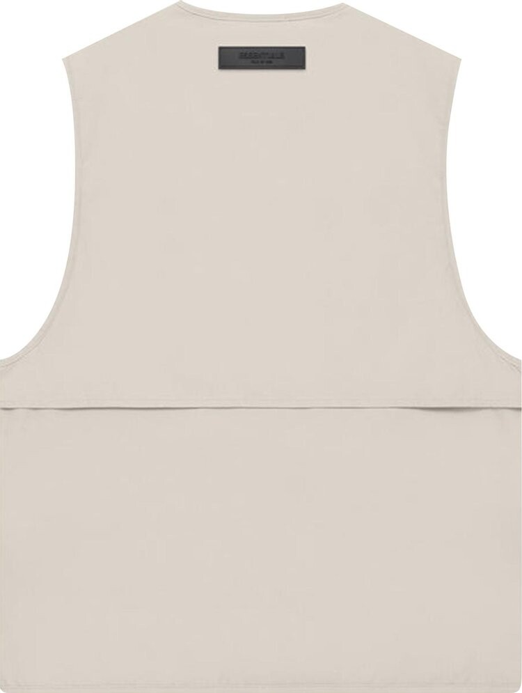 Жилет Fear of God Essentials Work Vest 'Wheat', кремовый — фото 3