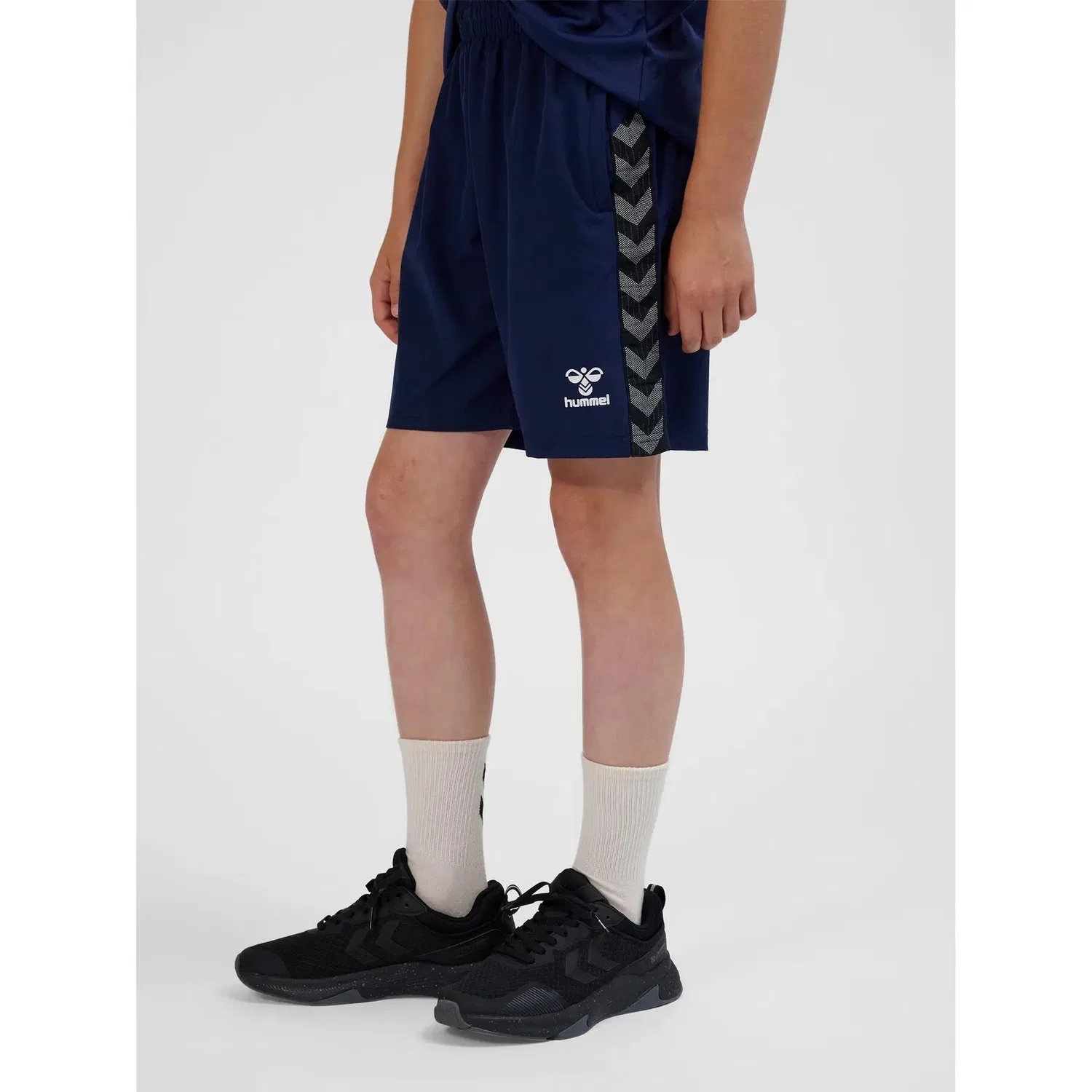 Детские шорты с принтом Authentic Hummel, Navyblau — фото 4