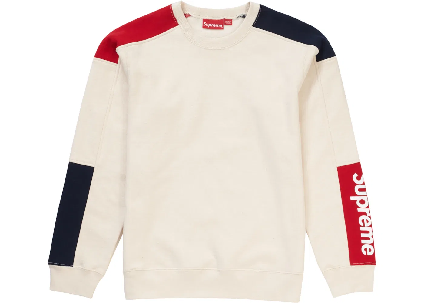 Мужской свитшот с принтом Supreme Crewneck, Natural