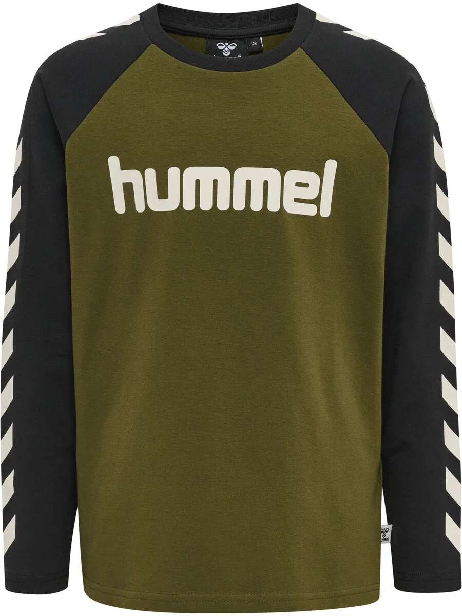 Рубашка Hummel темно-зеленого цвета